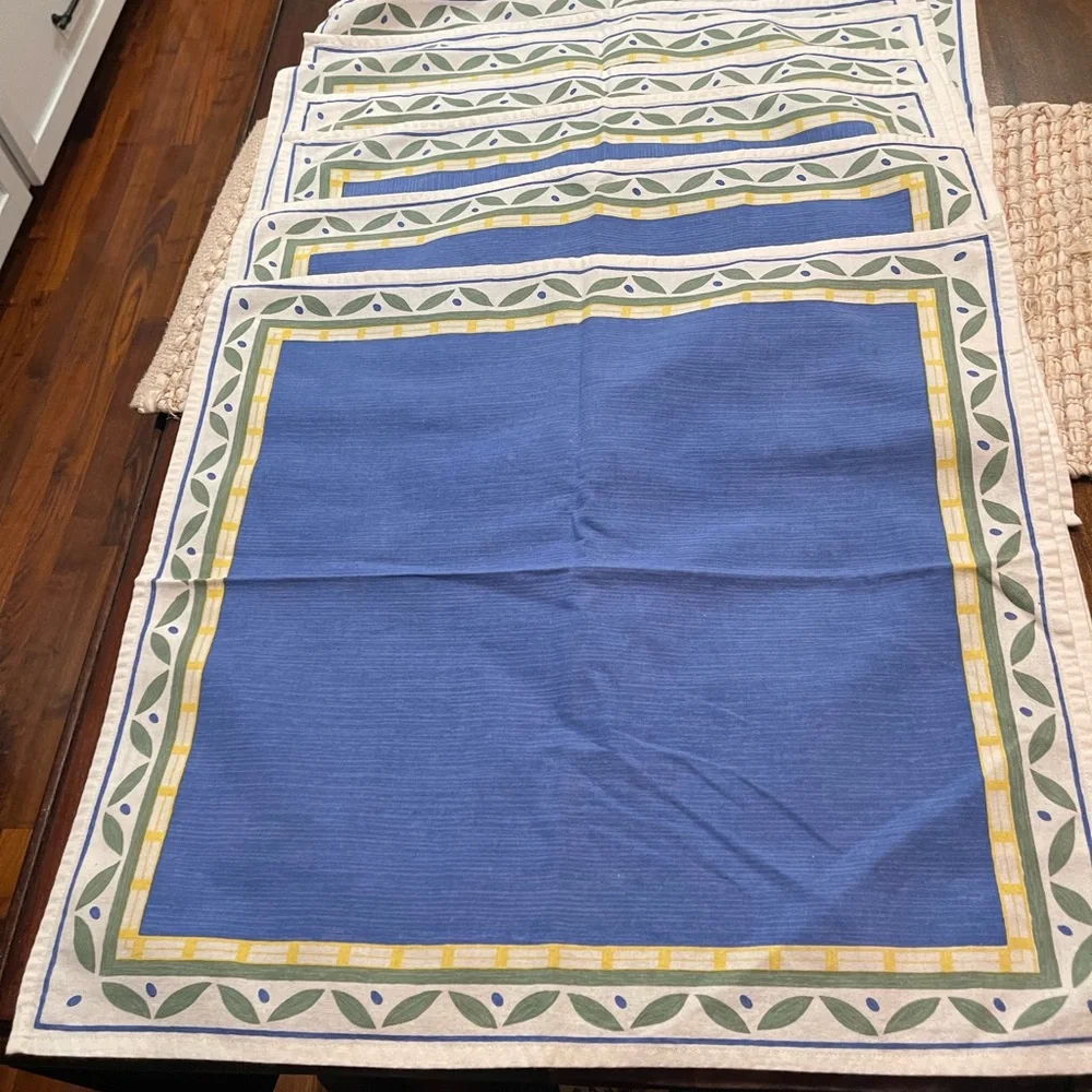 MARISOL By WILLIAMS-SONOMA SET OF 8 BEAUTIFUL COTTON NAPKINS